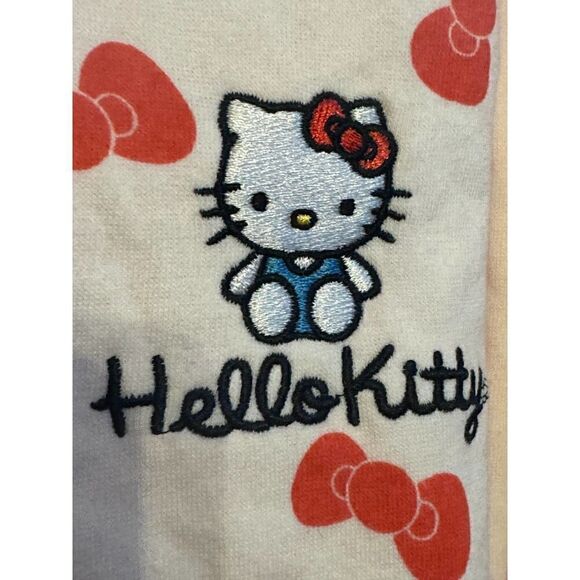 Nwt hello kitty plus size xxl hello kitty bowFull zip up hooded sweatshirt - Picture 3 of 7